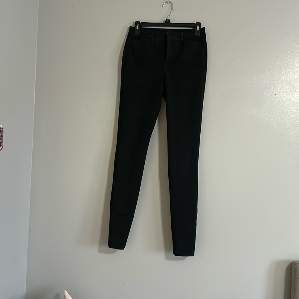 skinny black slacks in talls